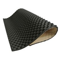 보온재 롤 자동차 후드 엔진 방화벽 열 매트 데드너 소음 방지 절연 방음 폼, 50cmx50cmx2cm