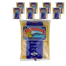 산타루치아 마카로니 macaroni 파스타 홈쿡 대용량 업소용 식당 식자재 면 500g, 9개