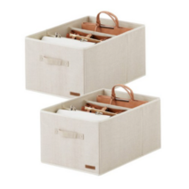 한샘 샘베딩 가방정리함 서랍형, 내츄럴 베이지, 6개