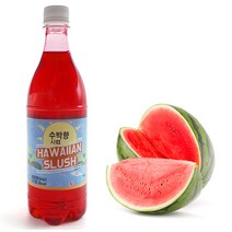 이안스 하와이안슬러시 수박향 5배농축 시럽 1kg