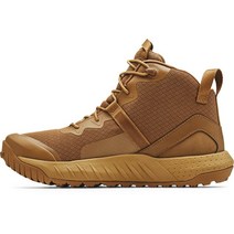 Under Armour 남성용 마이크로 G 발세츠 미드 밀리터리 텍티컬 부츠 블랙 (001)/블랙 10.5 US