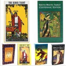 영어 스미스 라이더 waite 타로 카드 데크, 1개, Celestial tarot, Smith Waite