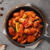 [봄내푸드] 국내산 닭으로 만든 순살 춘천닭갈비 1kgx2팩 +소스 1봉, 단품