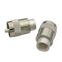 단자대 UHF PL259 플러그 솔더 RG8 LMR400 RG213 RG165 RG393 동축 케이블 50-7 SL16 커넥터 10Pcs, 01 라인 커넥터_01 1 마력_01 남성 삽입