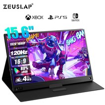 ZEUSLAP 제우스랩 15.6inch 120hz IPS 휴대용 모니터 DEX 모니터 초경량 초슬림 휴대 P15A120hz, 15.6