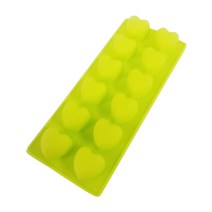 다하임 실리콘몰드, 1개, 두줄하트12구