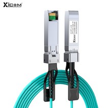 광 케이블 10G SFP + 40G QSFP AOC 케이블-10GBASE 액티브 광학 케이블 1-100M Cisco Huawei MikroTik HP Intel 등 스위치, 40G AOC OM3 1M
