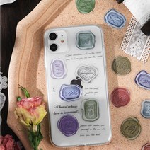 실링 인장 스티커 왁스 스탬프 초대장 청첩장 손편지봉투 크리스마스 웨딩 식권 기념일 씰링 생일축하 연하장 새해 연말 다꾸 봉인 도장찍기 다이어리 노트북 제작 선물 로맨틱 오렌지
