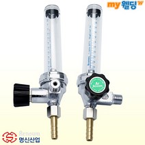 명신산업 레귤레이터 플로우미터 알곤유량계 MS-FA100 (100L)