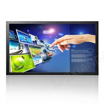 산업용 터치 모니터 19 인치 와이드 스크린 금속 쉘 Lcd 75*75mm 100*100mm Vesa 구멍, 한개옵션0