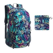 QUESHARK 40L 초경량 방수 소프트 접이식 캠핑 어깨 배낭 등산 여행 등산 하이킹 사이클링 가방, 30 - 40L_CN