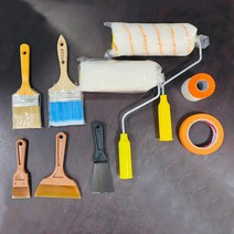 페인트 유성/수성/겸용 붓 로라 헤라 마스킹 카바링테이프, 겸용로라 8인치, 겸용로라