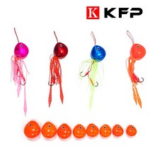 브랜드없음 KFP 유동식 타이라바 100g/선상 참돔낚시, 선택완료, 레드