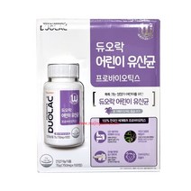 듀오락 어린이 유산균, 100정, 750ml