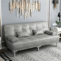 편안한 3.5인용 쇼파 소파 ㄱ자 코너 스윙, 2m X 1.2m   2쿠션, 연한 브라운