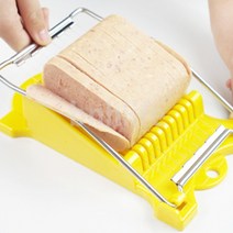 햄 계란 슬라이서 채칼 절단기 자르기 커터기 에그, 흰색