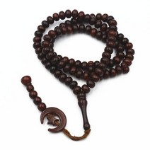 차량용염주 108염주 불교묵주 tasbih 99 기도 구슬 islamic allah mohammed buddhist middle east turkey 걱정 8mm 구슬 목걸이, 05 다크 커피