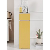 심플한 높은 도어형 틈새 선반 수납장 300 4컬러 실내 예쁜 남성, 옐로우