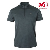 밀레 남성 집업 반팔 티셔츠 (알란 집업 티셔츠 MXOUT102)