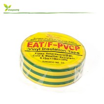 성우 난연성 절연테이프 EAT/F-PVCP 녹색 노랑색 무늬, 1개