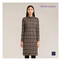 [올리비아로렌] H라인 체크 원피스_VOPOAWW9251