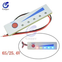 3S 12.6V BMS 리튬 이온 배터리 디스플레이 PCB 모듈 18650 리튬 배터리 용량 표시기 전원 레벨 테스터 LCD 충전 방전, 1S