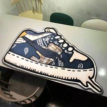 디자인 거실 러그 심플 카페트 베란다 포인트 단모 식탁 원형 침실 대형 환영 입구 문을위한 저렴한 운동화 모양의 현관 매트 현대 깔개 발코니 욕실 인쇄 카펫 복도 목욕 매트