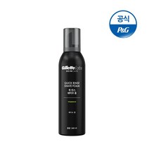 랩스 퀵 린스 쉐이브 폼 240ml, 질레트랩스 퀵린스쉐이브폼240ml [G224]