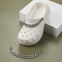 크록 자비츠 장식 악세사리 참 세트2pcs 브랜드 디자이너 악어 매력 액세서리 블라인드 라인 석 소녀 선