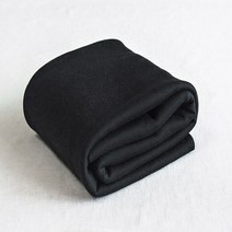 천고아 딥블랙 오가닉양면다이마루원단