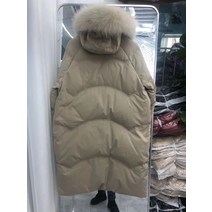 겨울 여성 폭스퍼패딩 리얼폭스퍼 경량 패딩점퍼