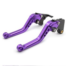 브레이크 클러치 레버 로얄 엔필드 클래식 350 500 알루미늄 핸들 액세서리 색상 가능, CHINA, Purple 147mm