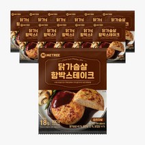 미트리 닭가슴살 함박스테이크 오리지널 100g, 100g 12팩
