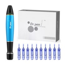 피부미용기계 얼굴마사지기 마사지기 괄사닥터 펜 A1 Microneedling 전기 스탬프 MTS 스킨 케어 Pcs 카트리, 26 UK Nano-3D