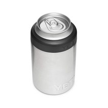 YETI Rambler 콜스터 캔 절연체 표준 사이즈 캔용 12 oz 스테인리스, No Can Insert, Stainless