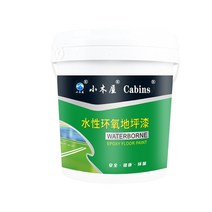 에폭시 수지 페인트 건축자재 수성 내마모성 방수 실내 실외 가정용 바닥 방수 D 29, 하얀색, 10kg