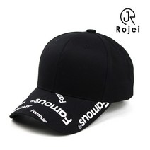로제이 로제이 남여공용 페이 볼캡 야구모자 RCN063_BL