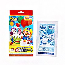 뽀로로 열냉각시트 열패치 6개입 3개 해열시트, 1개