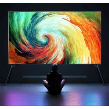대형티비 65 70 80 100 인치 tv Xiaomi 4K HD 100 인치 LCD, 120인치