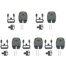 Hardware 깨진 래치 스파 온수 욕조 커버 수리 키트 클립 장치 키 기타 5 개입, 한개옵션0