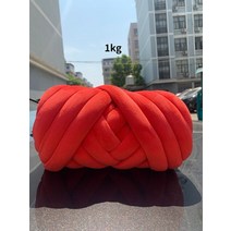 자이언트얀 뜨개실 망고실250/500/1000g Super Bulky Chunky Yarn Hand Knitting Arm Wool Roving Knitted, 04 4-1kg