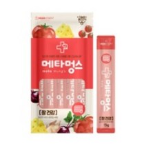 메타멍스 강아지 기능성 건강 츄르 5P, 25개, 닭고기+치즈+토마토+비트