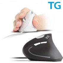 TG삼보 TM615U 블랙 인체공학 버티컬 마우스게이밍마우스 안아파마우스 버티컬마우스 옵티컬마우스 인체공학마우스, 본상품
