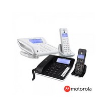 [모토로라] 유무선 전화기 C7201A 블랙/화이트, 색상:화이트