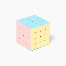 민화샵 매직 두뇌 발달 어린이 큐브 장난감, 파스텔 4X4 ULVBG0173