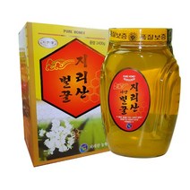 지리산농원 국내산 지리산 사양벌꿀 2.4kg, 1개