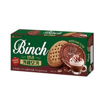 롯데 맛있는과자 개별포장쿠키 [초코]반반 빈츠 카페모카 102g 2개 홈파티 탕비실, 21개