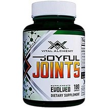 비탈 알케미 조이풀 조인트 글루코사민 히알루론산 180정 Vital Alchemy Joyful Joints, 180캡슐, 1개