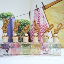 밍블랑 플라워 디퓨저 만들기 diy 키트 방과 후 수업 재료 미니 꽃 방향제 답례품 감사선물, 디퓨저 6개 만들기, 바로 사용 가능한 상품, 클린코튼