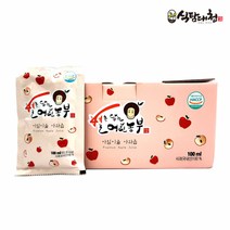 식탐대첩 [식탐대첩] 별을담는어린농부 아침이슬 사과즙 100mlX30포, 1, 1